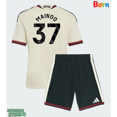Manchester United Kobbie Mainoo #37 Replika Babytøj Tredje sæt Børn 2026-27 Kortærmet (+ Korte bukser)